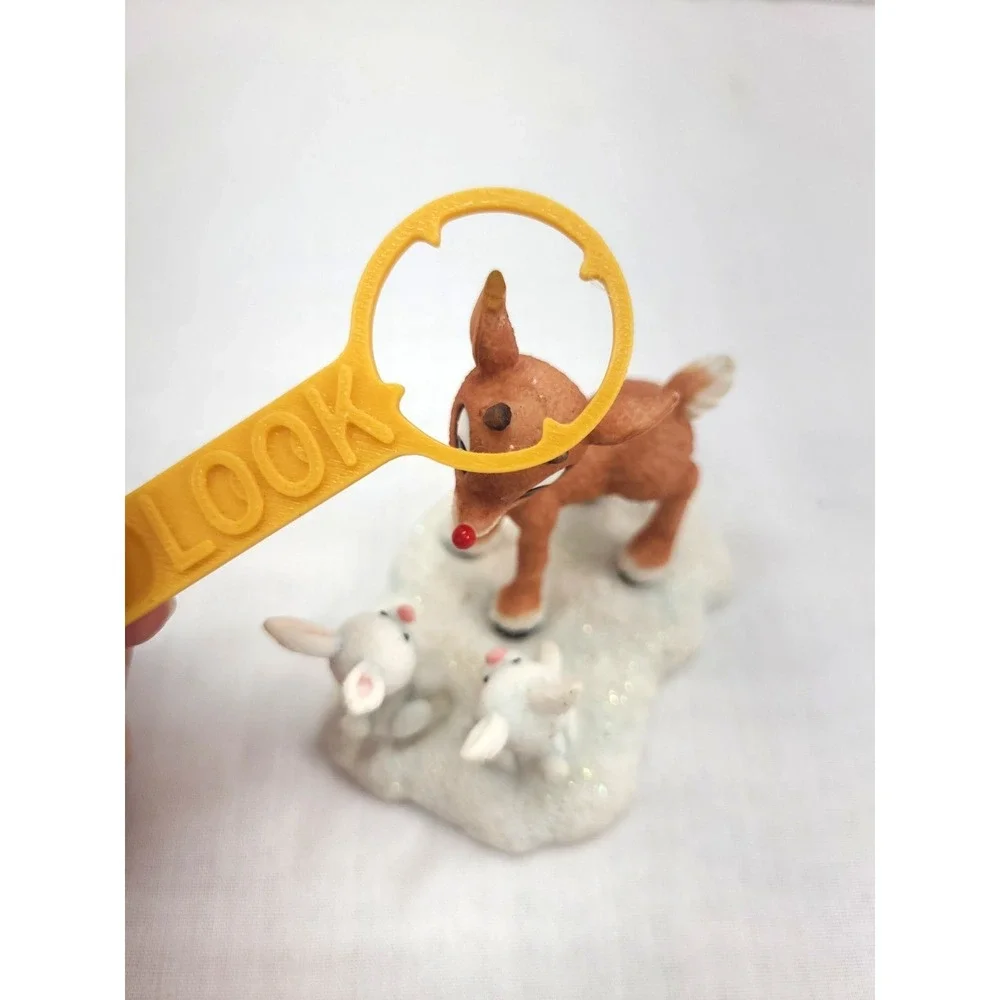 VTG Enesco Rudolph the Red Nosed Reindeer Friends for All Seasons MISSING BIRD